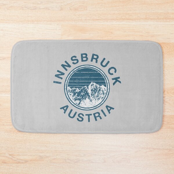 Item preview, Innsbruck Austria Mountains Austrian Skiing Retro designed and sold by IronEcho.