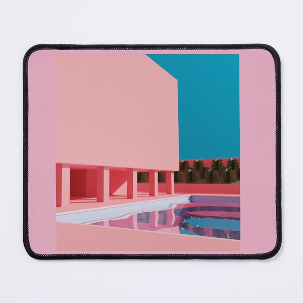 Item preview, Pink fever dream liminal space poster designed and sold by RedFootedBooby.