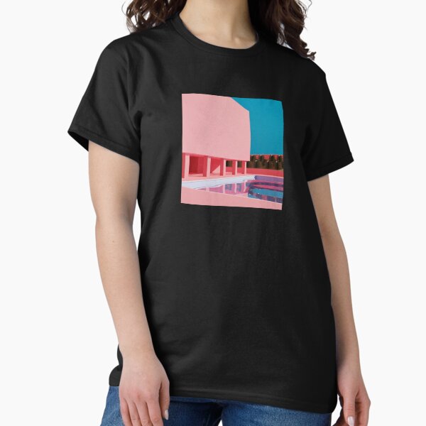 Item preview, Pink fever dream liminal space poster designed and sold by RedFootedBooby.
