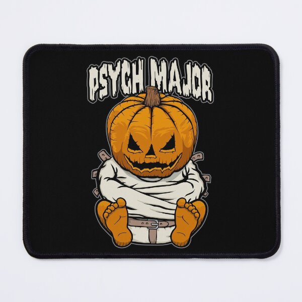 Item preview, Psych Major Psychology Psychologist Crazy Halloween Pumpkin designed and sold by GrandeDuc.