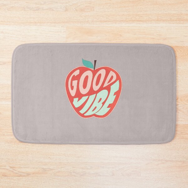 Item preview, Good Vibe Apple Shape designed and sold by JooArtPrints  ★★★★★.