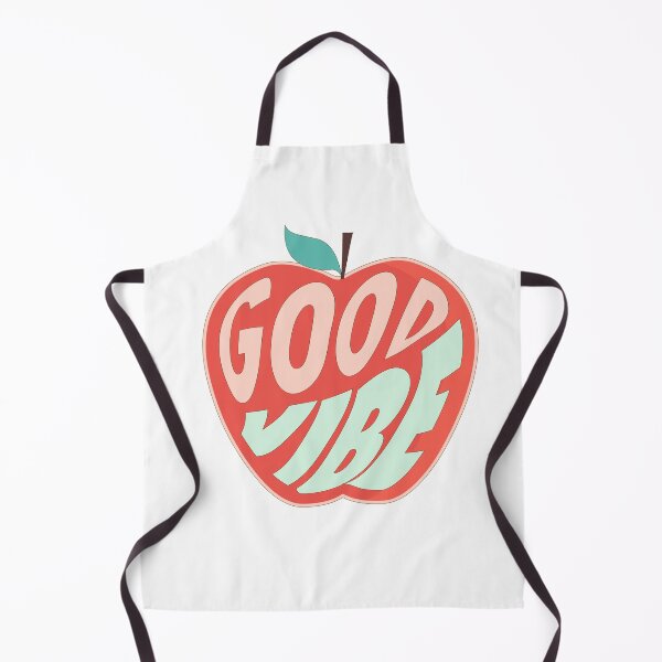 Item preview, Good Vibe Apple Shape designed and sold by JooArtPrints  ★★★★★.