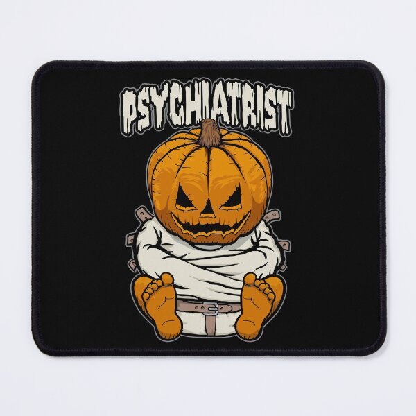 Item preview, Psychiatrist Psychiatry Crazy Halloween Pumpkin designed and sold by GrandeDuc.
