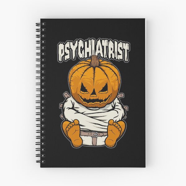 Item preview, Psychiatrist Psychiatry Crazy Halloween Pumpkin designed and sold by GrandeDuc.