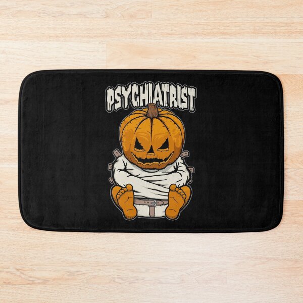Item preview, Psychiatrist Psychiatry Crazy Halloween Pumpkin designed and sold by GrandeDuc.