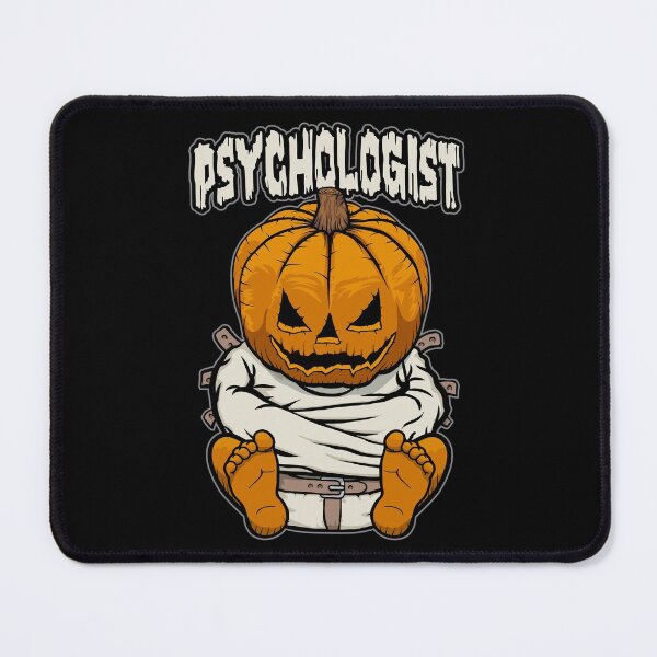 Item preview, Psychologist Psychology Crazy Halloween Pumpkin designed and sold by GrandeDuc.