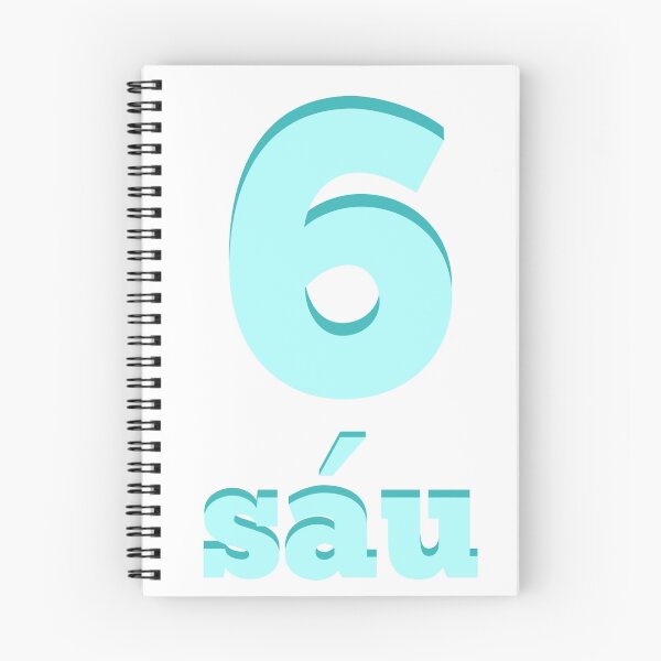 Item preview, Baby learns Vietnamese - number six blue designed and sold by jshek8188.