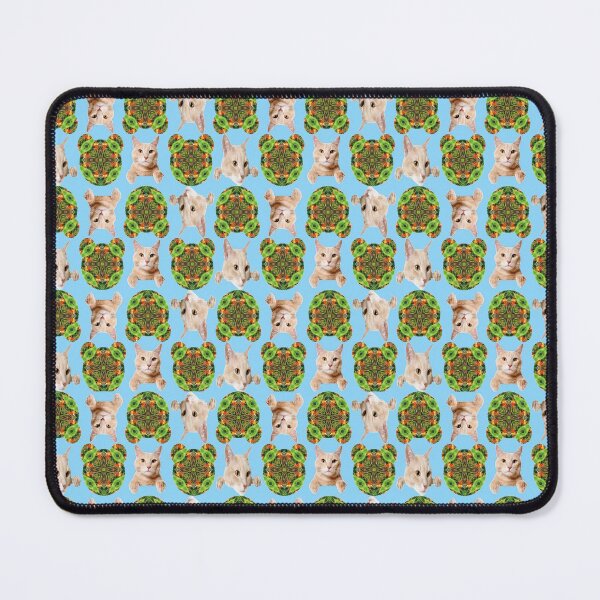 Item preview, Canna flower patterns that resemble cat eyes. designed and sold by Patternflower.