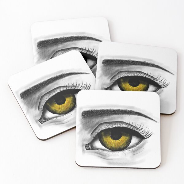 Item preview, Charcoal eye, black and white designed and sold by -Lily-Anne-.