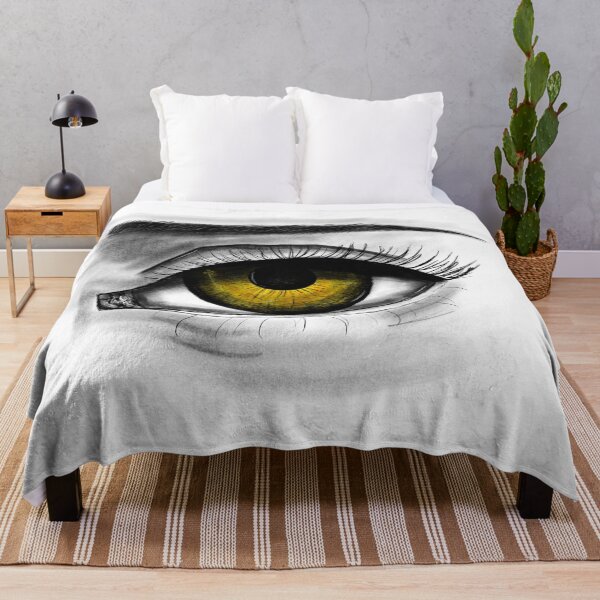 Item preview, Charcoal eye, black and white designed and sold by -Lily-Anne-.