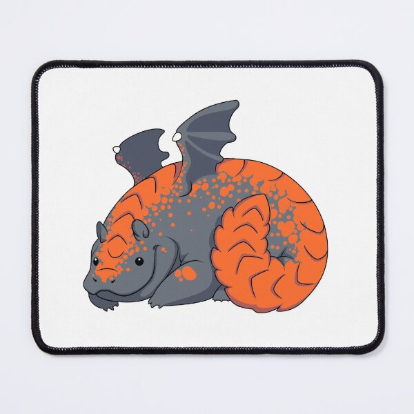 Item preview, Chubby Dragon - grey designed and sold by inkybeast.