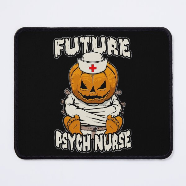 Item preview, Future Psych Psychiatric Nurse Crazy Halloween Pumpkin designed and sold by GrandeDuc.