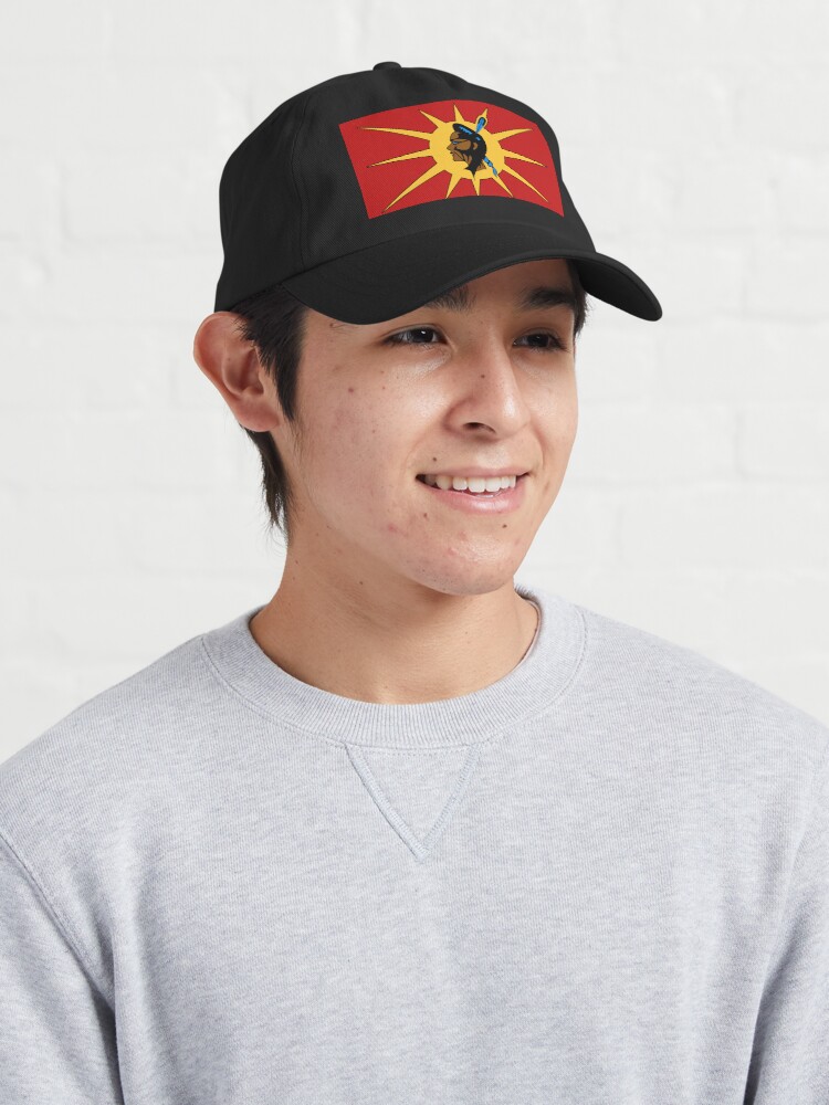 Imagen 3 de 7, Gorra con la obra Guerrero Mohawk, diseñada y vendida por zuen.