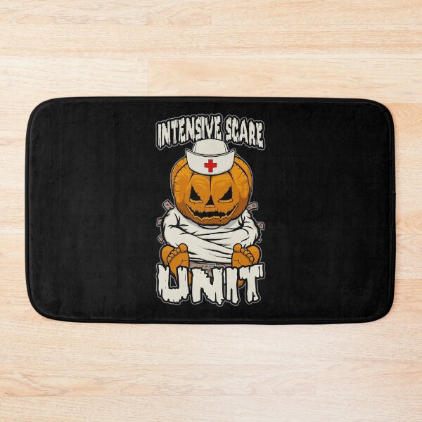 Item preview, Intensive Scare Unit ICU Nurse Crazy Halloween Pumpkin designed and sold by GrandeDuc.