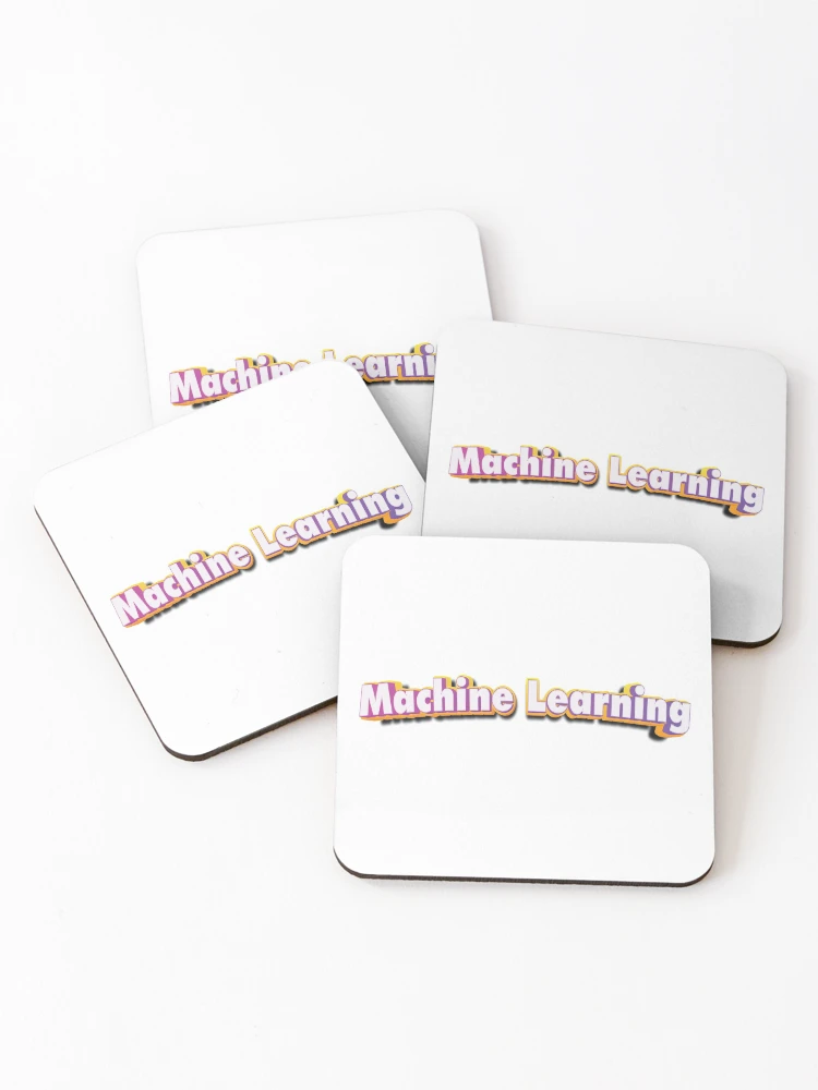 Thumbnail 1 of 5, Coasters (Set of 4), Machine Learning designed and sold by ProjectRobotics.