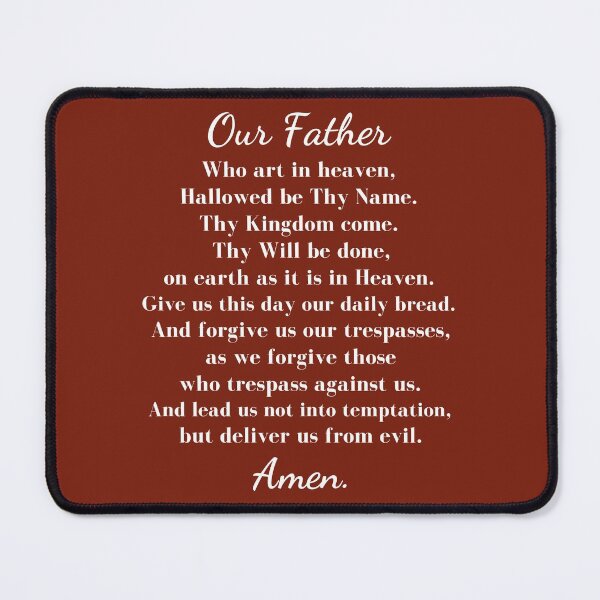 Item preview, The Lord's Prayer, Our Father Prayer designed and sold by PrintGood.