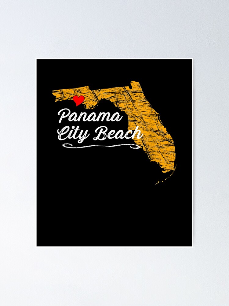 Póster « Ciudad de Panamá Beach Florida Souvenir» de marshaas Redbubble