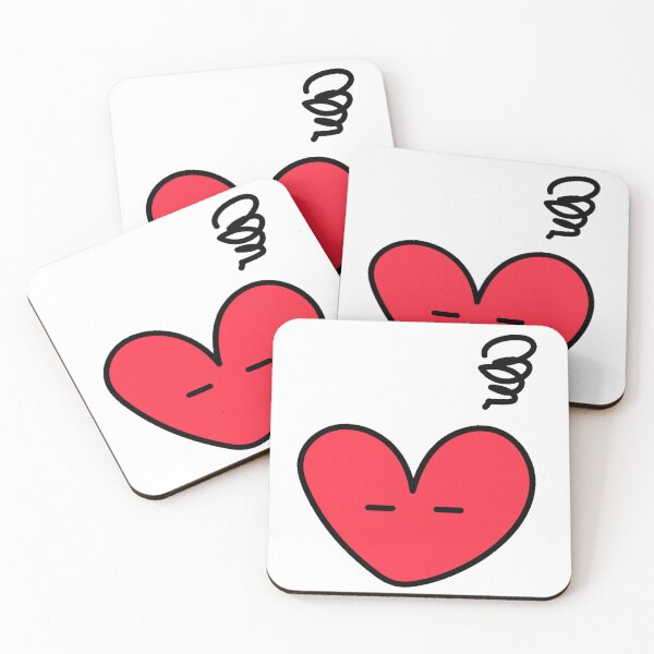 Item preview, Cute Grumpy Heart designed and sold by UPSTORE-RB.