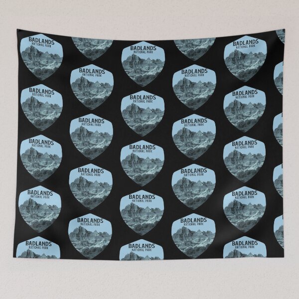 Item preview, Badlands national park designed and sold by Us-nature.