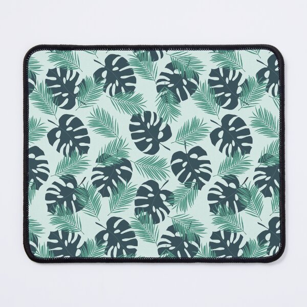 Item preview, Tropical monstera and palm leaves pattern design. designed and sold by Vaishali Raikwar.