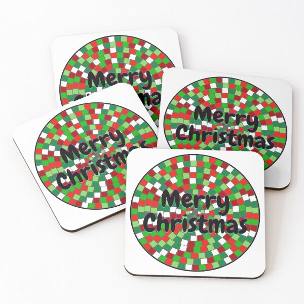 Item preview, Bright Christmas Circle Mosaic designed and sold by CircleMosaics.
