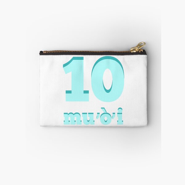 Item preview, Baby learns Vietnamese - number ten blue designed and sold by jshek8188.