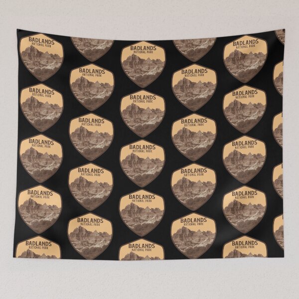 Item preview, Badlands national park designed and sold by Us-nature.