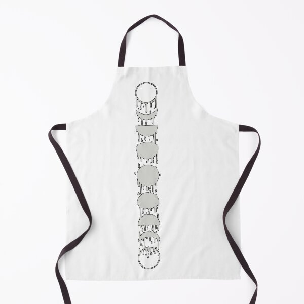Item preview, Dripping moon phase - Moonlight White Pearl  designed and sold by bistraja.
