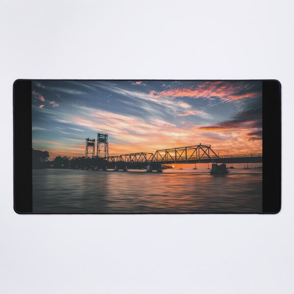 Item preview, Batemans Bay Bridge Sunrise designed and sold by Hidn20.