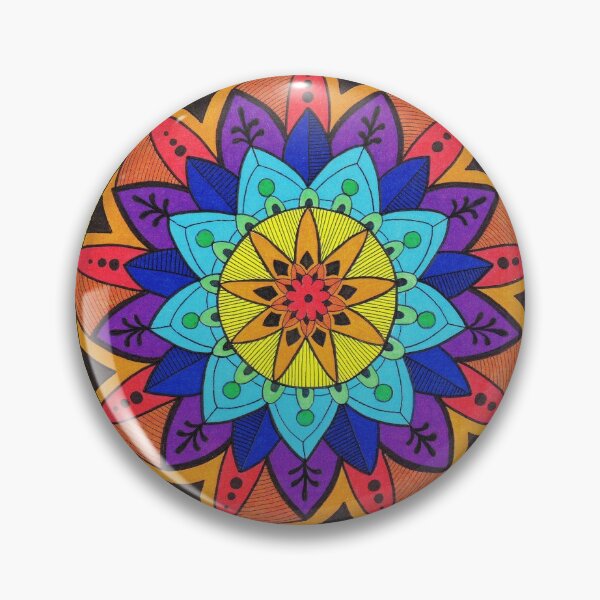 Item preview, Tribal Rainbow Mandala  designed and sold by mandyshalley.