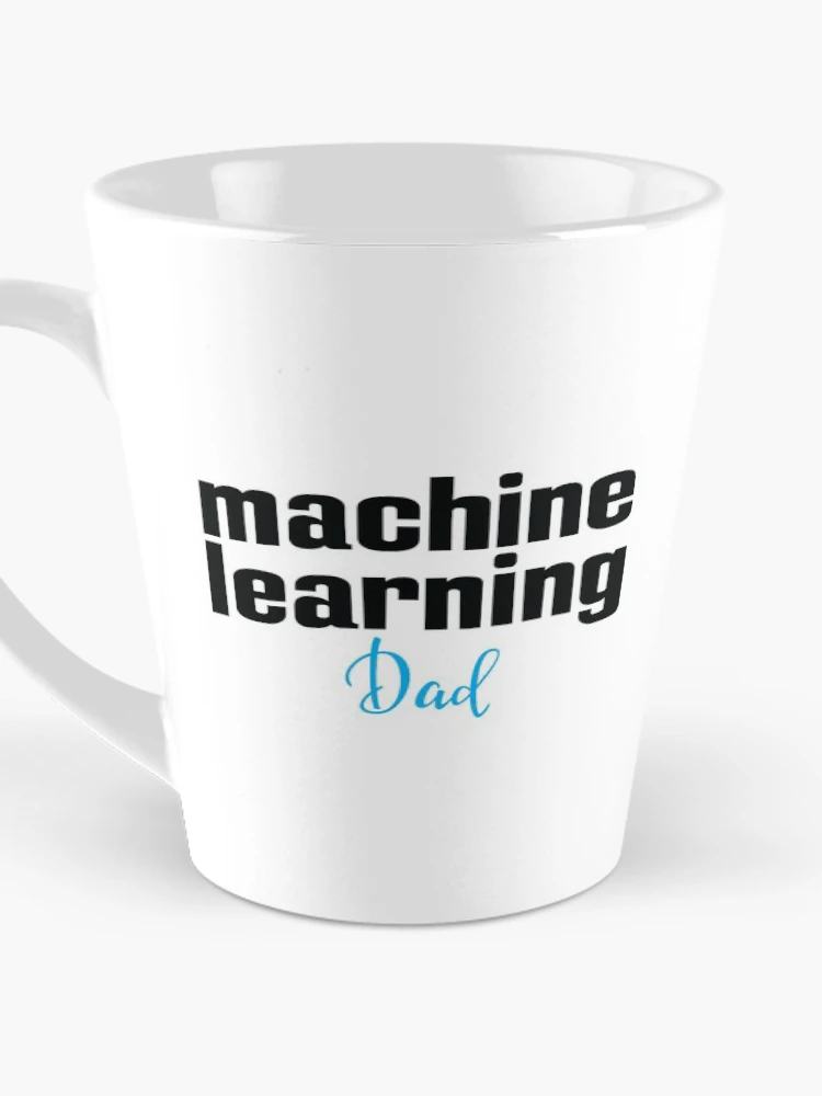 Thumbnail 3 of 4, Coffee Mug, Machine Learning Dad designed and sold by ProjectRobotics.