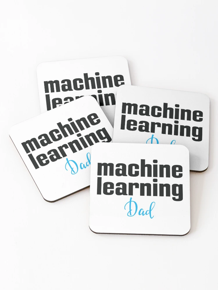 Thumbnail 1 of 5, Coasters (Set of 4), Machine Learning Dad designed and sold by ProjectRobotics.