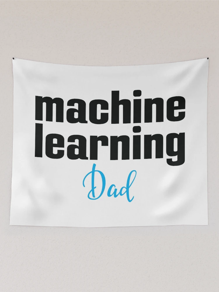 Thumbnail 2 of 3, Tapestry, Machine Learning Dad designed and sold by ProjectRobotics.