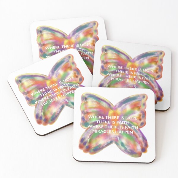 Item preview, Butterfly Hope, Faith and Miracles - Butterly art designed and sold by Marble1212.