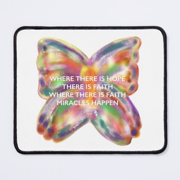 Item preview, Butterfly Hope, Faith and Miracles - Butterly art designed and sold by Marble1212.