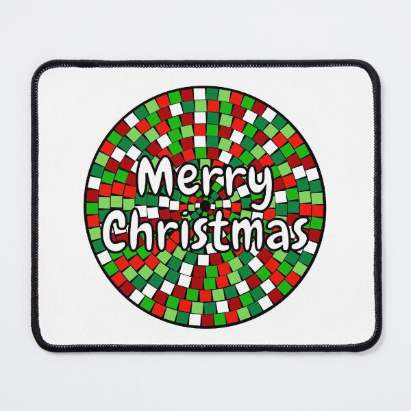 Item preview, Bright Christmas Circle Mosaic #2 designed and sold by CircleMosaics.
