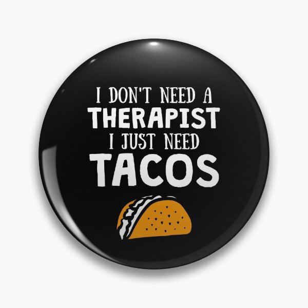 Item preview, No necesito un terapeuta, solo necesito Tacos para amantes de los tacos designed and sold by lemontee.