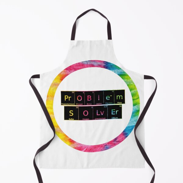 Item preview, Problem Solver written in Chemistry Periodic Table Elements on white background  designed and sold by UncleStuScience.