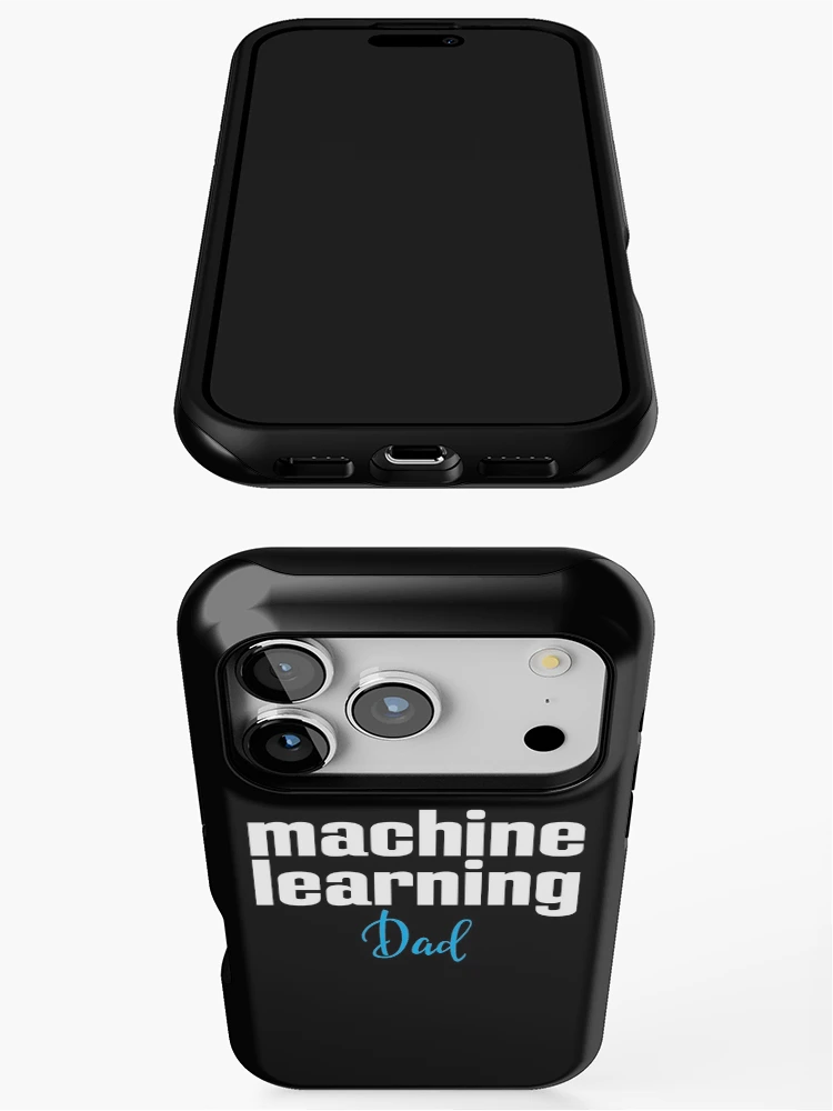 Thumbnail 3 of 4, iPhone Case, Machine Learning Dad designed and sold by ProjectRobotics.