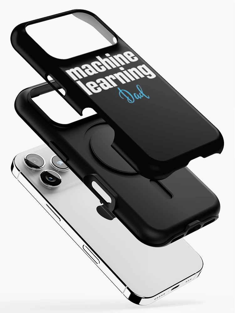 Thumbnail 2 of 4, iPhone Case, Machine Learning Dad designed and sold by ProjectRobotics.