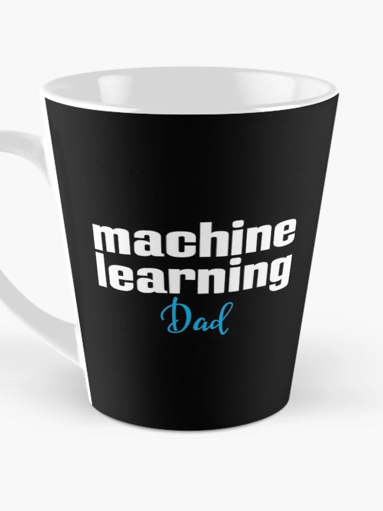 Thumbnail 3 of 4, Coffee Mug, Machine Learning Dad designed and sold by ProjectRobotics.