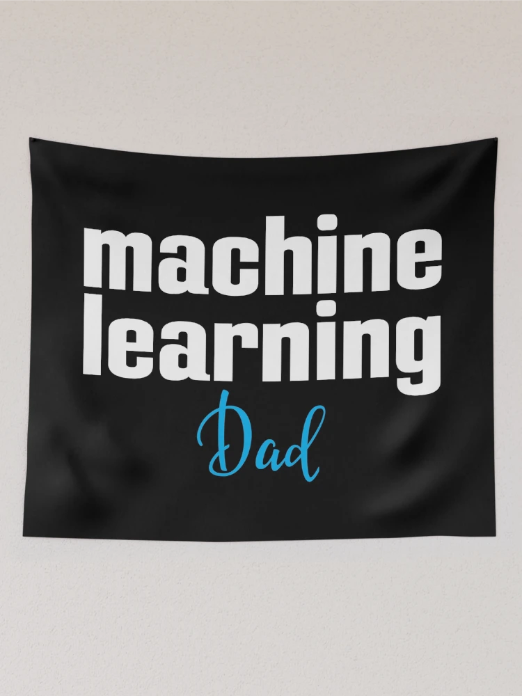 Thumbnail 2 of 3, Tapestry, Machine Learning Dad designed and sold by ProjectRobotics.