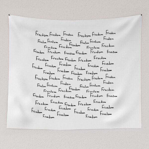 Item preview, Freedom Handwritten Typographic Design designed and sold by Davey's Designs.