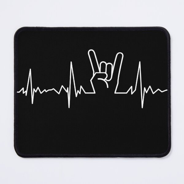 Item preview, Heavy metal heartbeat designed and sold by playloud.