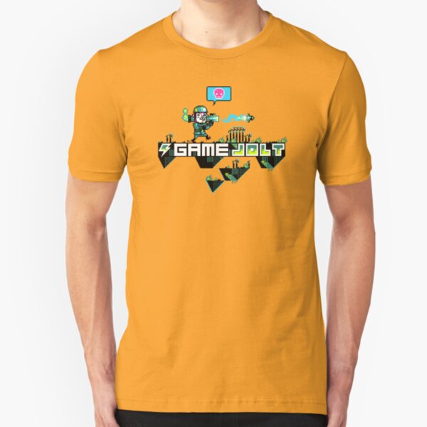 Major Jolt Game Jolt Logo Slim Fit T-Shirt