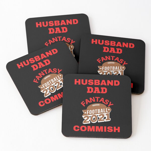 Item preview, Husband Dad Fantasy Football Commish  designed and sold by WoodburyLake.
