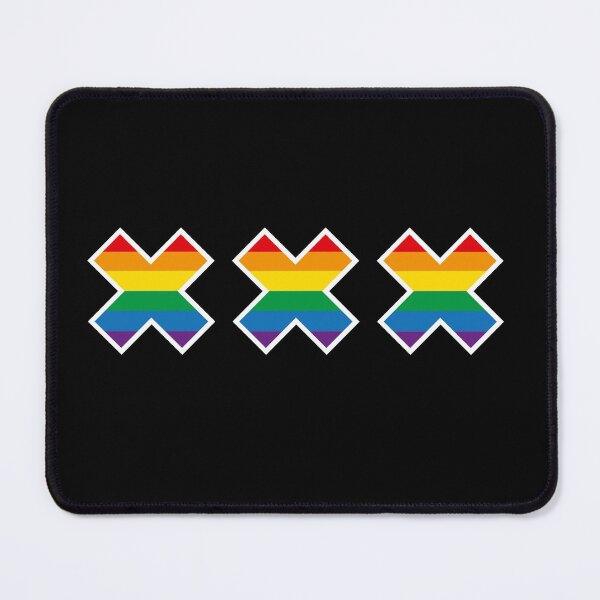 Item preview, Amsterdam Pride Flag Canal parade Andrew's cross designed and sold by LaundryFactory.