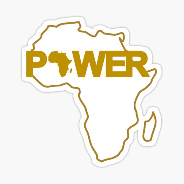 Black Power Third Culture Series Sticker