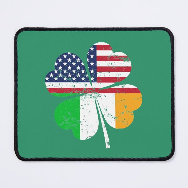 Item preview, Vintage Irish American Shamrock Flag St. Patrick's Day designed and sold by playloud.
