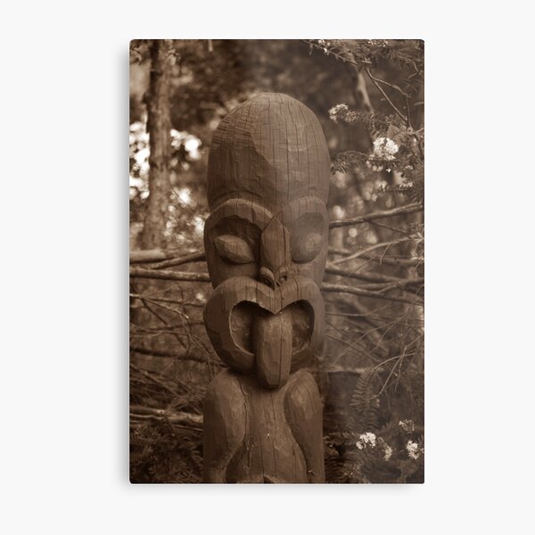 Maori Carving (2) Metal Print